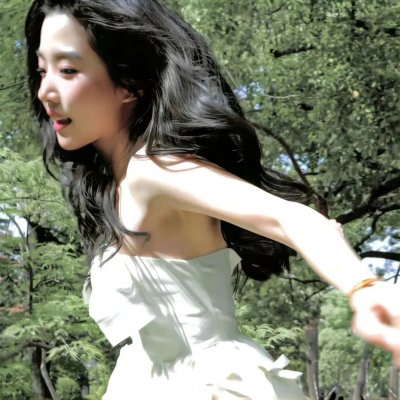 朦胧的日落